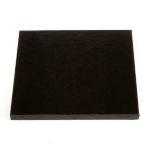 10" Black Square Masonite Cake Boards