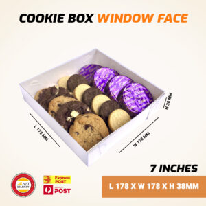 Cookie Box 7" Window Face