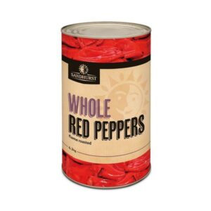 Whole Roasted Red Peppers 4.2Kg