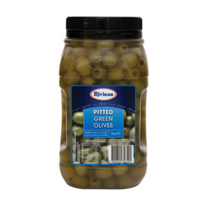 Pitted Green Olives 2Kg