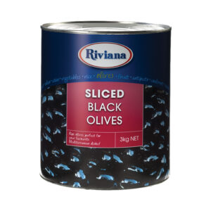 Sliced Black Olives 3Kg