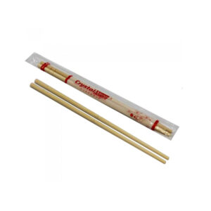 BAMBOO CHOPSTICKS ROUND 100-PACK