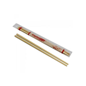 BAMBOO CHOPSTICKS ROUND 100-PACK