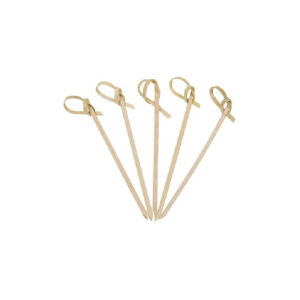 BAMBOO KNOTTED PICKS 7CM 500PC-BOX