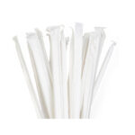 BIODEGRADABLE REGULAR WHITE PAPER STRAW WRAPPED 5000-BOX