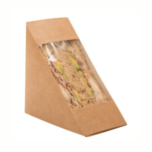 BIODEGRADABLE SANDWICH WEDGE 500-BOX