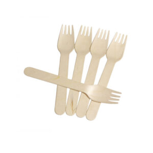 WOODEN FORKS  100PC-BOX