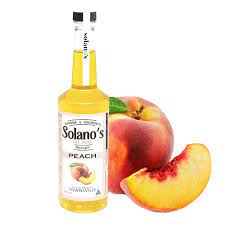 Solano's Peach Syrup 750ml