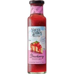 YARRA VALLEY STRAWBERRY TOPPING 250ml